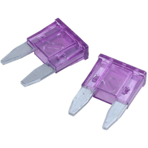 30 stk. Auto Vehicle ATC Blade Fuse Lilla 3A