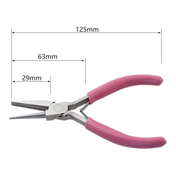 Runda konkava tänger Mini precisionstänger Loop tänger Böjverktyg för DIY hobbyprojekt