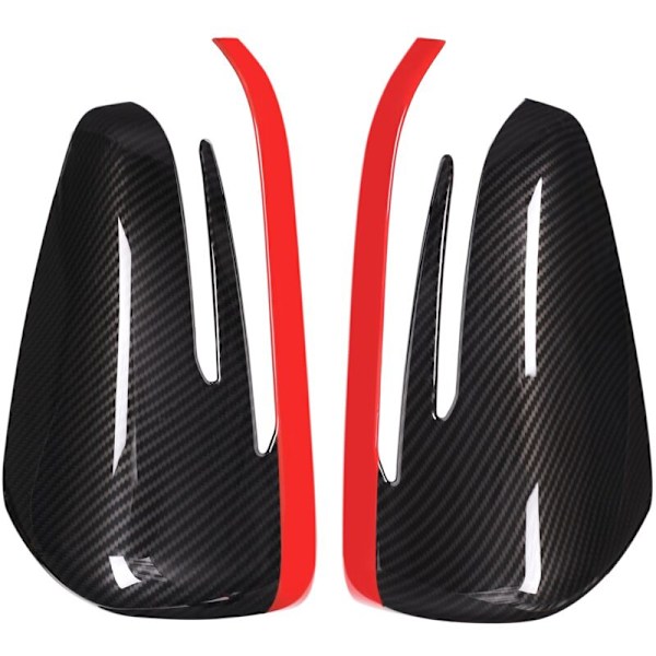 2 X Abs Side Door Rearview Mirror Trim Cover for Cla Gla Class W176 W117 X156 X204