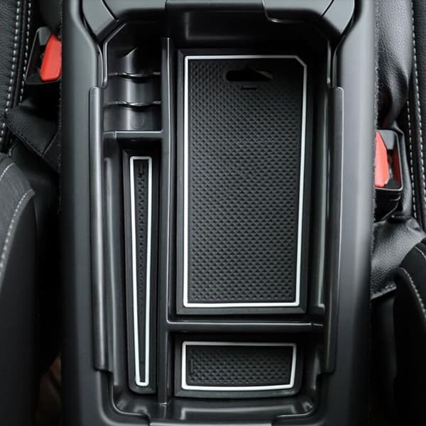 Central Armrest Receiving Storage Box Console Tray för XC40 2018 2019 Biltillbehör