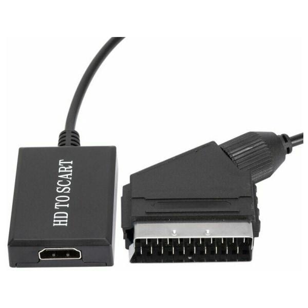 hdmi to scart converter 1080p hd audio video adapter for hdmi to scart Sky Box Stb