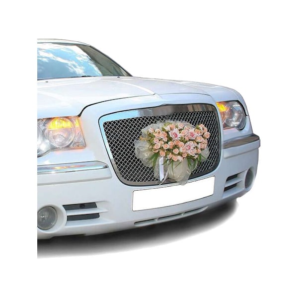 5 stk. Blomsterskum Bur Blomst Holder med Blomsterskum og Sugeskål til Bryllup Midtpunkt Blomsterarrangement