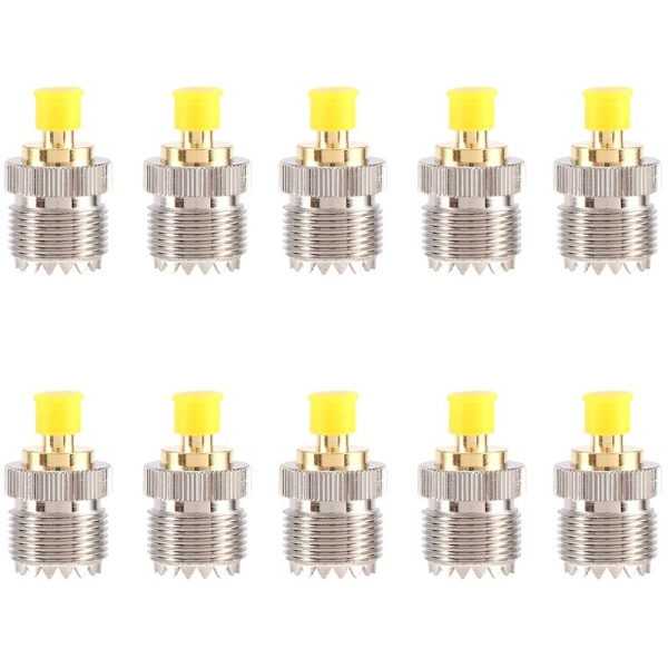 10 st SMA Hon till UHF Hon RF Koaxialkontakt Adapter SO-239 SO239 till SMA