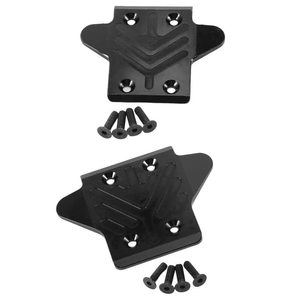 Metal Chassis & Bagplade Sæt til ARRMA 1/8 KRATON 6S Bil Opgraderingsdele, Sort