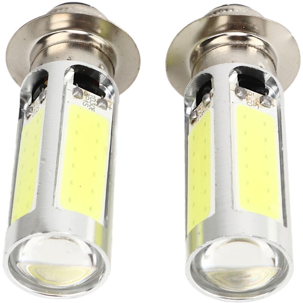 2 x 6000K Valkoinen H6M COB LED Moottoripyörän/ATV:n Etuvalon Sumuvalon Polttimo PX15d P15D251