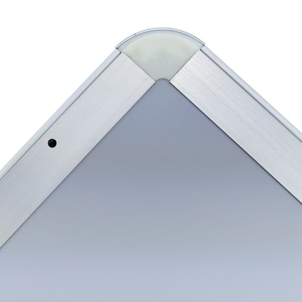Avrundet aluminiumsramme for reklameplakat A4 255x340mm