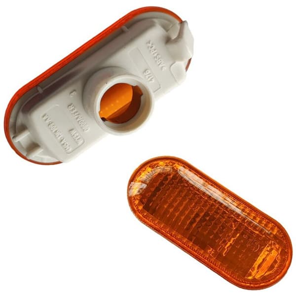 1 Par Hvid Bil Mud Side Marker Lys Blinkende 4M5A-13K309-AA til Focus 2 2005-2008