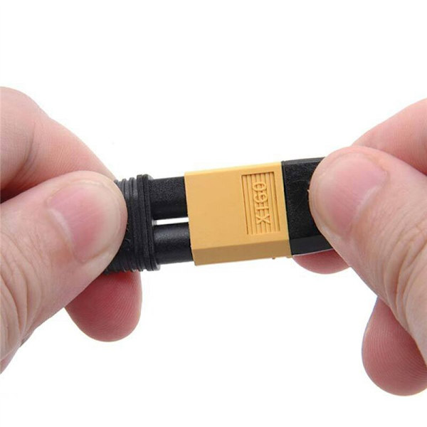 XT60 Han till DC Hankontakt DC5525 5.5X2.5Mm Strömkabeladapter för TS100 Elektronisk Lödkolv