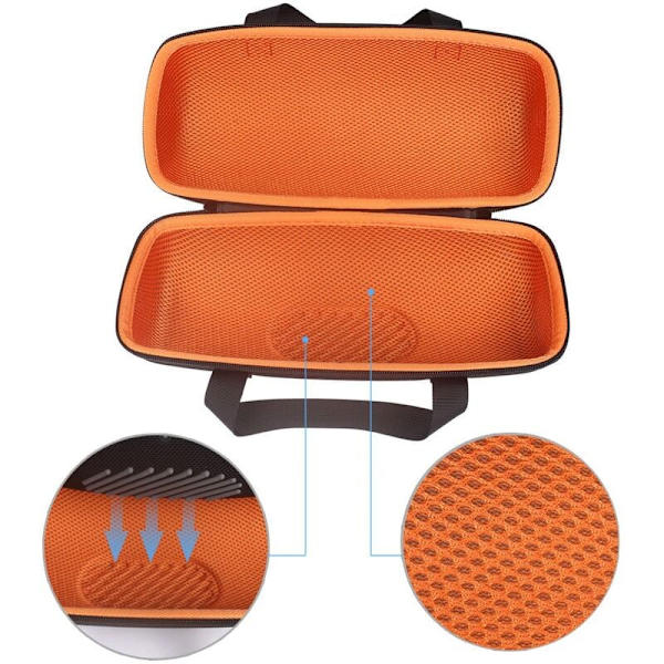 Förvaringslåda för Xtreme 3 skyddande fodral för Xtreme3 bärbar högtalarpåse svart-orange