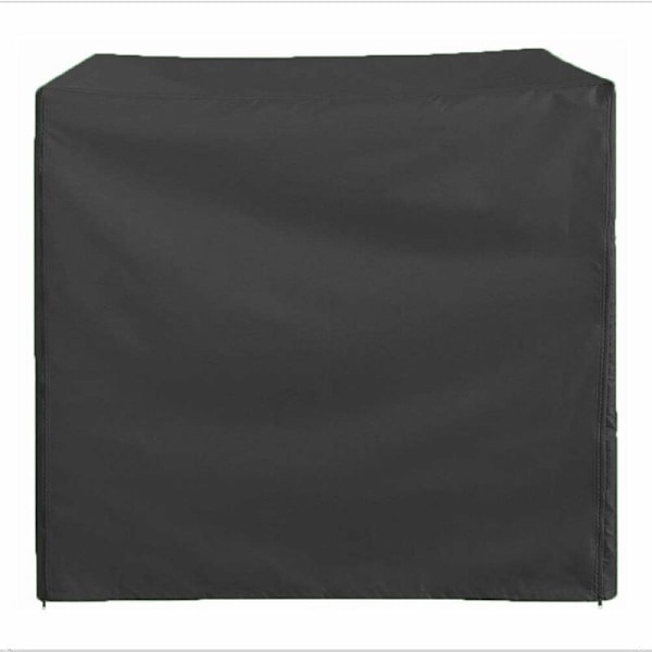 Skyddande överdrag för rektangulära trädgårdsmöbler och vattentäta trädgårdsmöbler Svart 220 x 125 x 170 cm