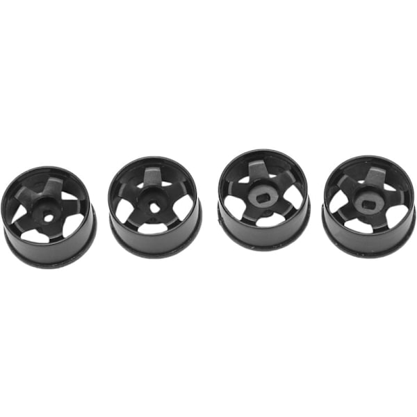 Sopii 1/28 yleismalleihin muoviset pyörät halkaisija 20 mm (4 kpl) tarvikkeet runko pyörä D.