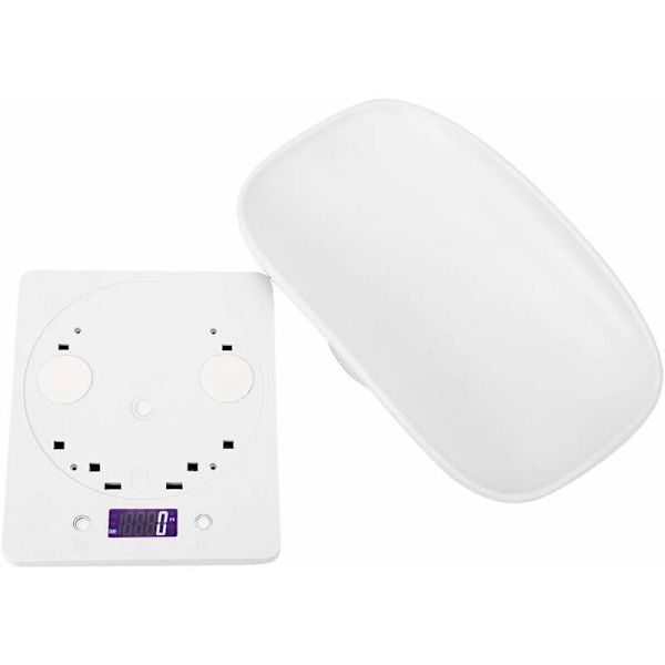 10kg/1g Digital Vågskala, Precision Elektronisk Baby Djurvåg, Vägningsvåg för Husdjur Katter, Hundar, Köksmätverktyg med LCD-Skärm