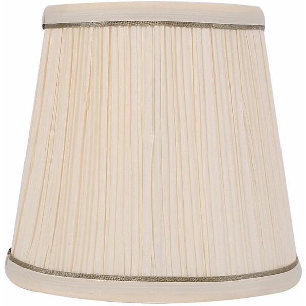 Soverom Minimalistisk Lampeskjerm Stoff-Håndverk Hengende Lampe Vegglampe Gulvlampe Lysarmaturer Lampeskjerm Skall (Beige)