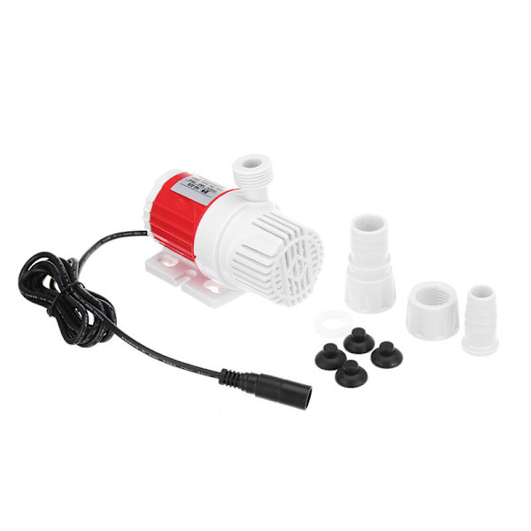 Nedsænkelig pumpe 20W 12V DC 1100L/H Marine-styret variabel pumpe til fiskebeholder