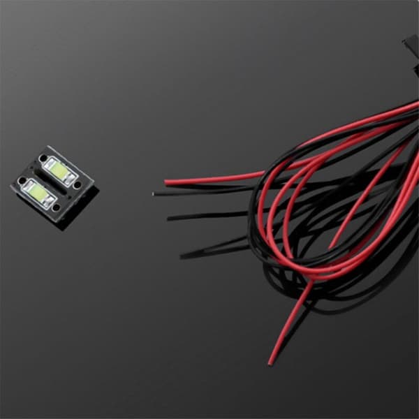 1 stk. Hotend-lampe Hotend-belysning Dyse 3D-printertilbehør 5V spænding LED hvidt lys til VORON 0.2