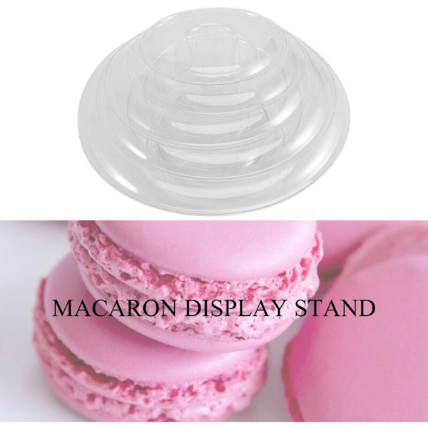 6-vånings Macaron-tårta Stativ Cupcake Macarons Hållare Verktygshållare Verktyg Bröllopsdekoration Fest Påsktillbehör