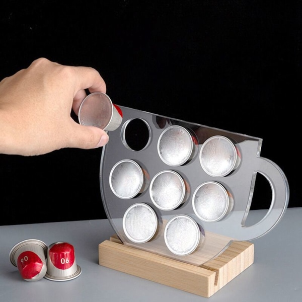 Kaffe Kapselholder Akryl Kapselholder Kaffe Opbevaring Kapselholder