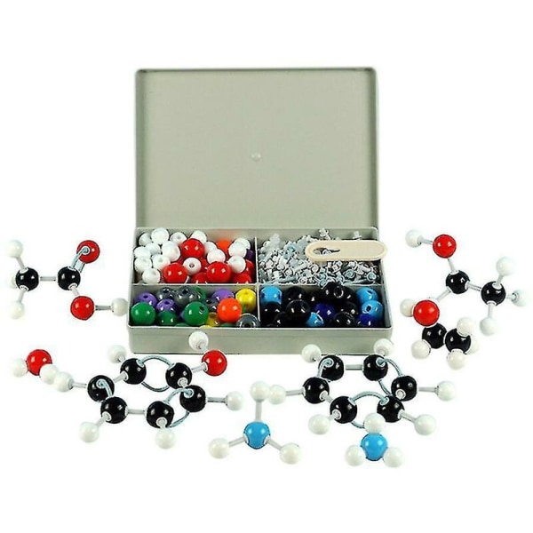 240 kpl Molecular Kit Orgaanisen kemian Molekyylielektroni Orbitaalikemian apuväline kemiaan