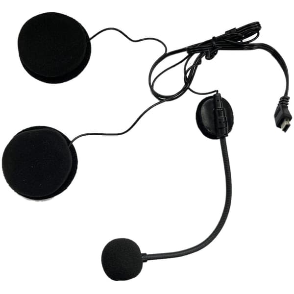 Bluetooth-headset, mikrofon, högtalare, headset-tillbehör för halv hjälm