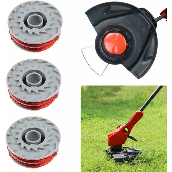 Udskiftningsspole til FLY021-trimmere, kompatibel med Contour 500 XT, Power Trim 500 XT, Mini Trim Contour XT, Mini Trim Auto ST/XT/Plus