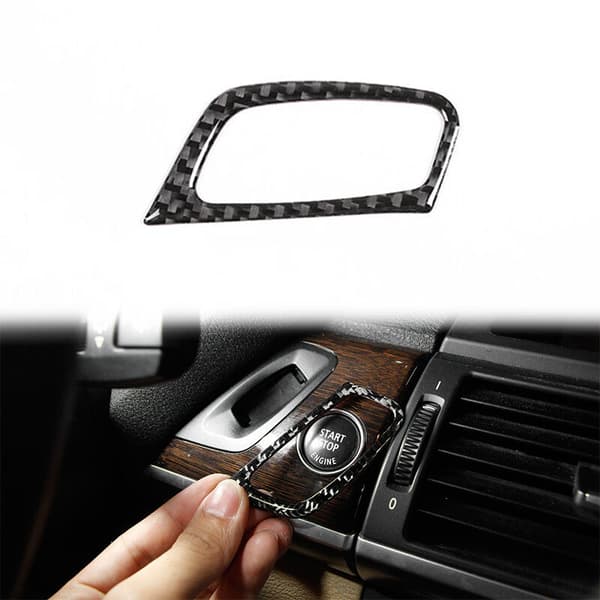 Myk interiør nøkkelhullramme deksel trim for- X5 E70 X6 E71 2008-2013