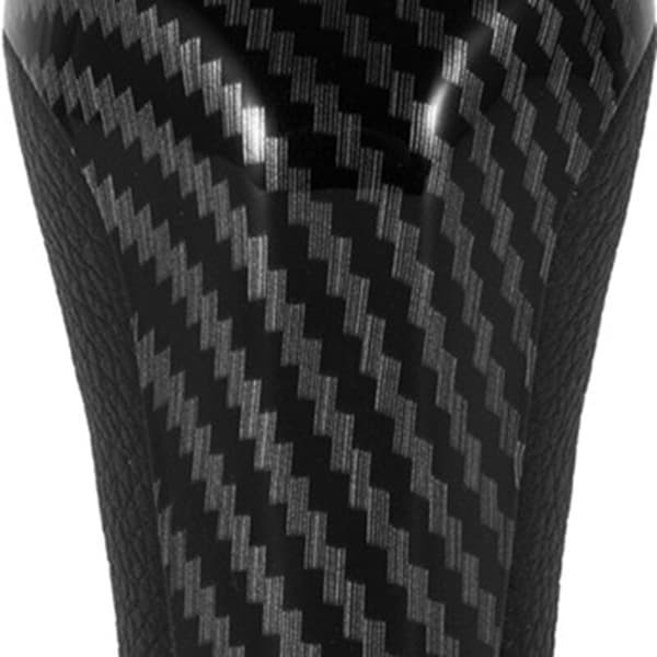 Fiber Leather 6-trinns manuell girskiftknapp hvit bakgrunnsbelyst for E46 E90 E91 E92 X1 X3 X5