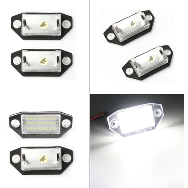 4x 12V 24 LED-skyltbelysning för Mondeo MK3 2000-2007