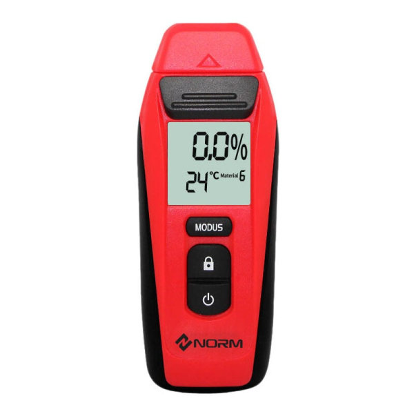 NORM Digital Wood Moisture Meter 0-80% Wood Hygrometer Damp Detector Wood Tester Tool