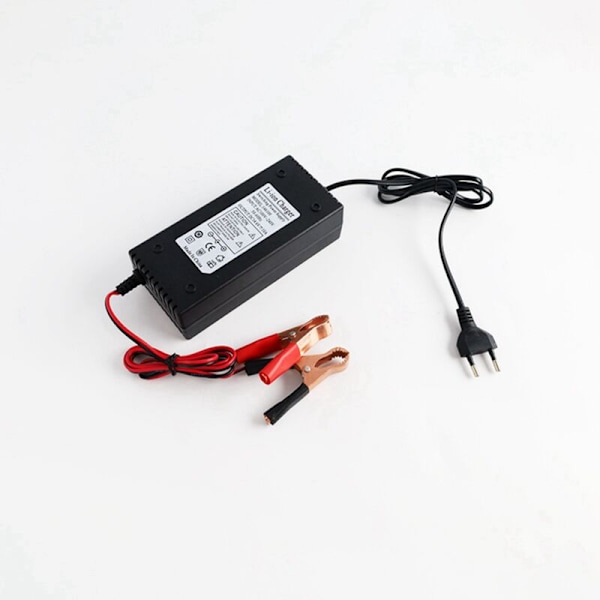 2X 14.6V 10A Lifepo4 Jernfosfat Batterilader til Solenergi Opbevaring Bil Scooter 12.8V 4S EU Stik