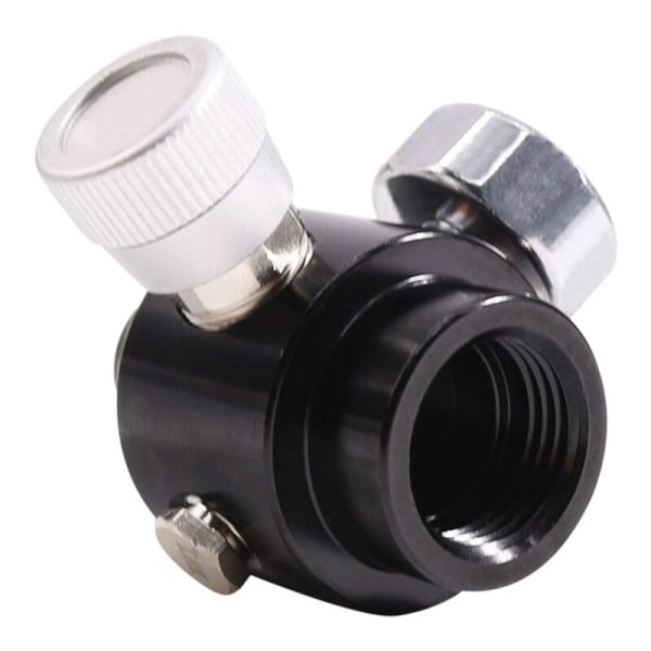 PCP-regulator till luft CO2-tank G1/2-14 för tryckkontrollinloppsmanometer 1500Psi