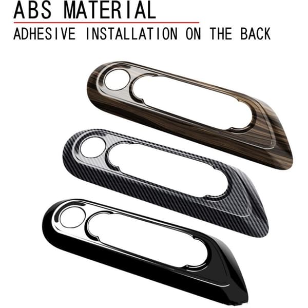 Anti-Scratch og slidstærk aircondition-knap panelramme til Raize Glossy Black