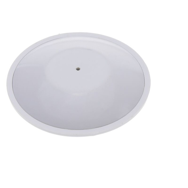 Stöldskyddsetikett kompatibel med EAS RF 8,2 MHz 63 mm vit med stift 25 st