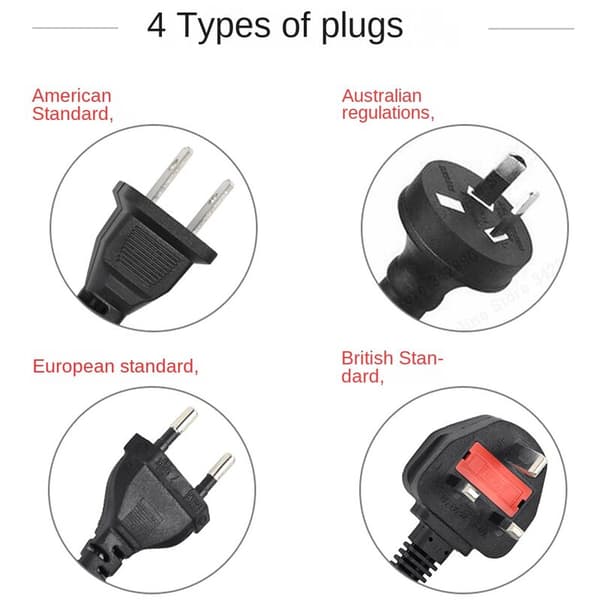 Lithium Batterilader til 42V 1.5-2A El-Scooterlader til M365 El-Scooter Tilbehør (EU-stik)