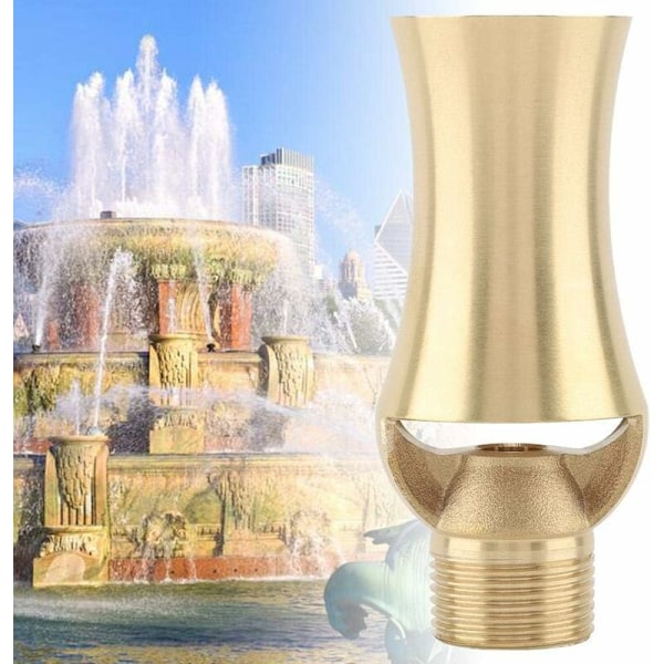 Messinkinen jäätorni lampi vesiputous Cedar vesilähde suihkutussuutin säädettävä pää Cedar muotoinen allas virtaus sprinkleri pää(1/2''3/4'')