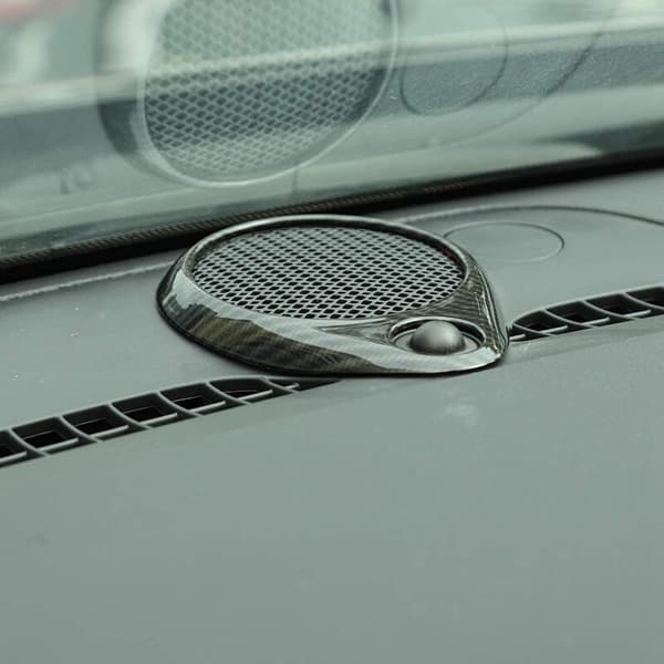 Dashboard Central Control Højttaler Horn Dekoration Trim Cover Passer til Durango 2011-2020 Interiør Tilbehør