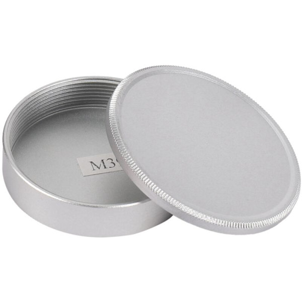 4X Metallikorpus ja Linssin Takakannen Sarja M39 Ltm Mcm39S:lle (Hopea)
