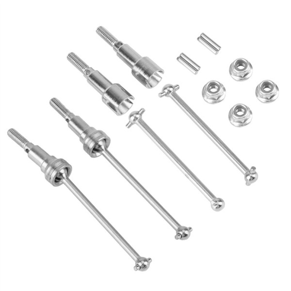 Metalldrivaksling Opphengsarmssett for HBX 16889 16889A 16890 SG1601 SG1602 1/16 RC Bil Oppgraderingsdeler,2