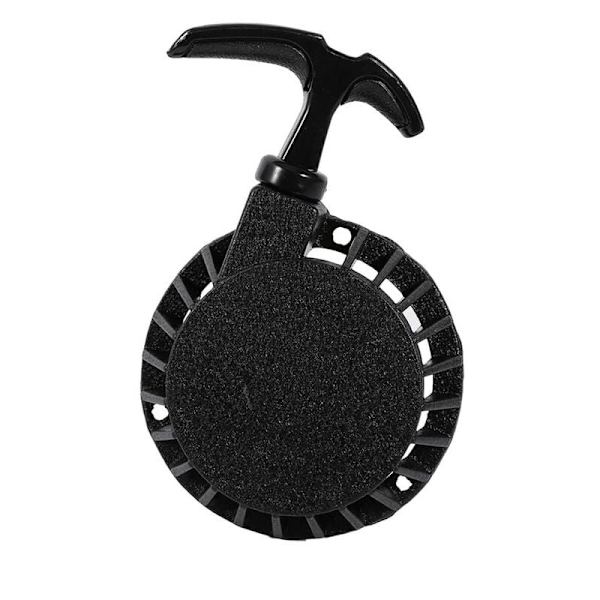 Lanseringsstarter for lomme-motorsykkel, Lomme-Quad-Lanseringsstarter Mini Alloy Trekkstarter Enkel Tilbaketrekksstarter for ATV 49CC Mini Lomme-Motorsykkel Quad (Svart)