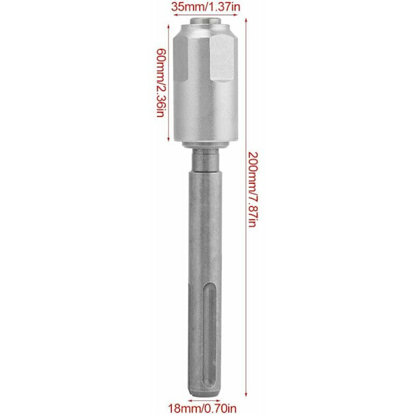 Borrtillbehör SDS Max till SDS Plus adapter Borrchuckadapter Snabbt verktyg för alla SDS Max borrar