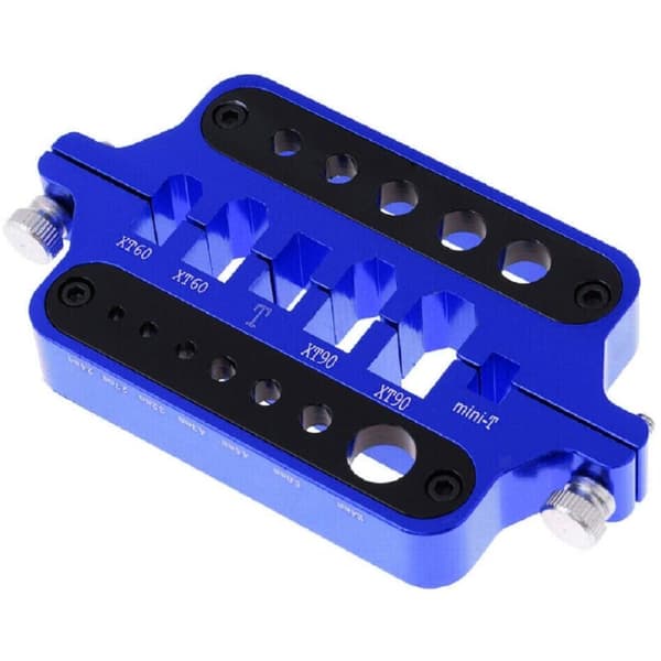 XT60/XT90 Lodde-stasjon i aluminium, multifunksjonell isolert bananplugg for PCB-montering