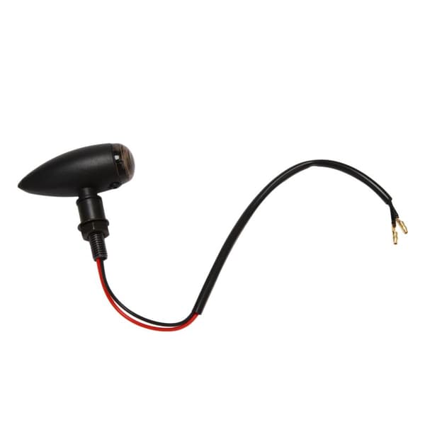 4 stk./sæt røg motorcykel kugle blinklys indikator lampe universel til