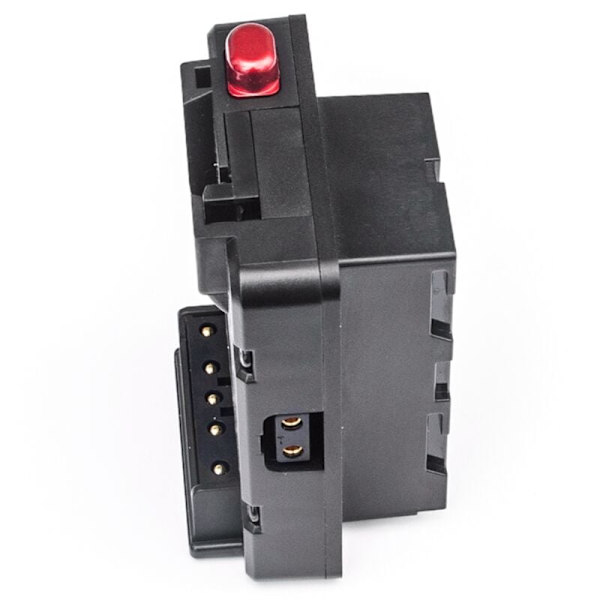 V-Lock-batteri til V-Mount NP-F F550 F570 F750 F970 D-Tap Dummy-batterikonverterplate for V-Mount LED-lysmonitor