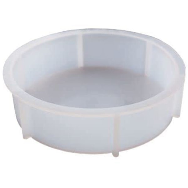 Bogstøtter Resin Støbeforme Bog Organiser Krystal Silikonestøbeform Epoxy Resin Støbeforme til Bøger Hjemmeindretning (Rund)