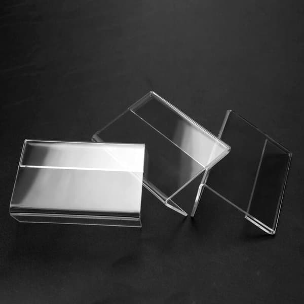 30 stk. Displayholder Priskortsholder Mini Etiket Disk Top 6 cm x 4 cm