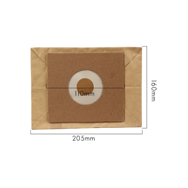 10 stk støvsugerpapirposer erstatning for Philips FC8334 FC8338 FC8349 Midea QW12T-607 QZ11A QZ11C