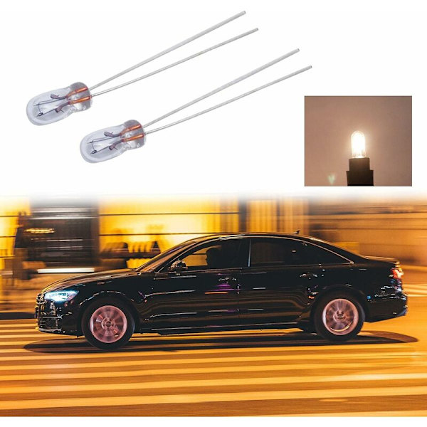 LED-instrumentpanelbelysning - Bil LED-lampor LED-instrumentpanellampor LED-indikatorlampa 12V Dash LED-lampor LED-lampa Ljusstark bilinstrumentpanelmätare Indikator