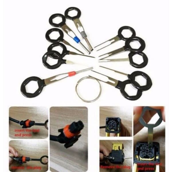 52 st Automotive Car Terminal Removal Tool Kit Pin Release Extractor