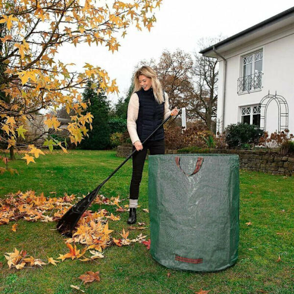 2X Rivningssikre 100L Haveaffaldsposer (fortykket version 100L 50x65cm)