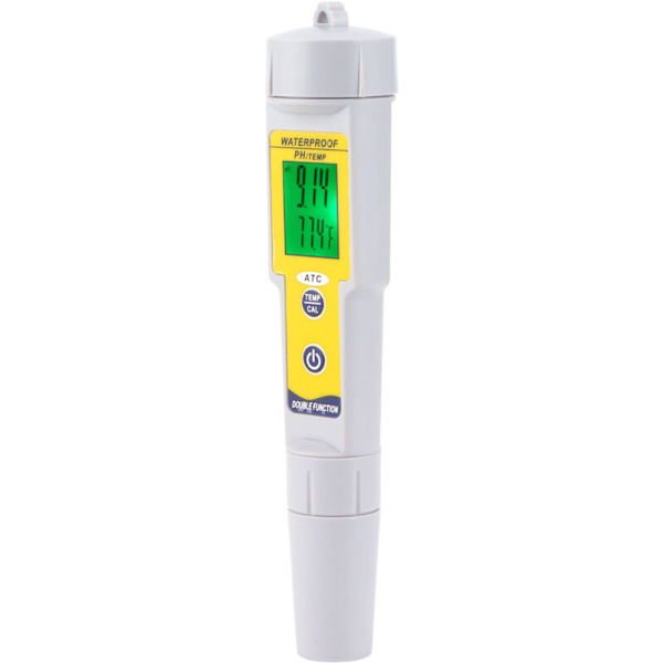 Elektronisk pH-meter pH-måler pH-tester 618 bærbar pakning egnet til drikkevand, saltvandssøer, akvarier, drikkevarer, hydroponics