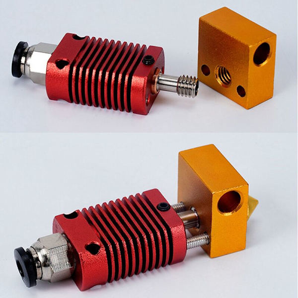 Pehmeä täysmetallinen bimetalli CR10-Crazy Throat Heat Blow 3 V2 5 -10S Pro Hotend 3D-tulostimelle